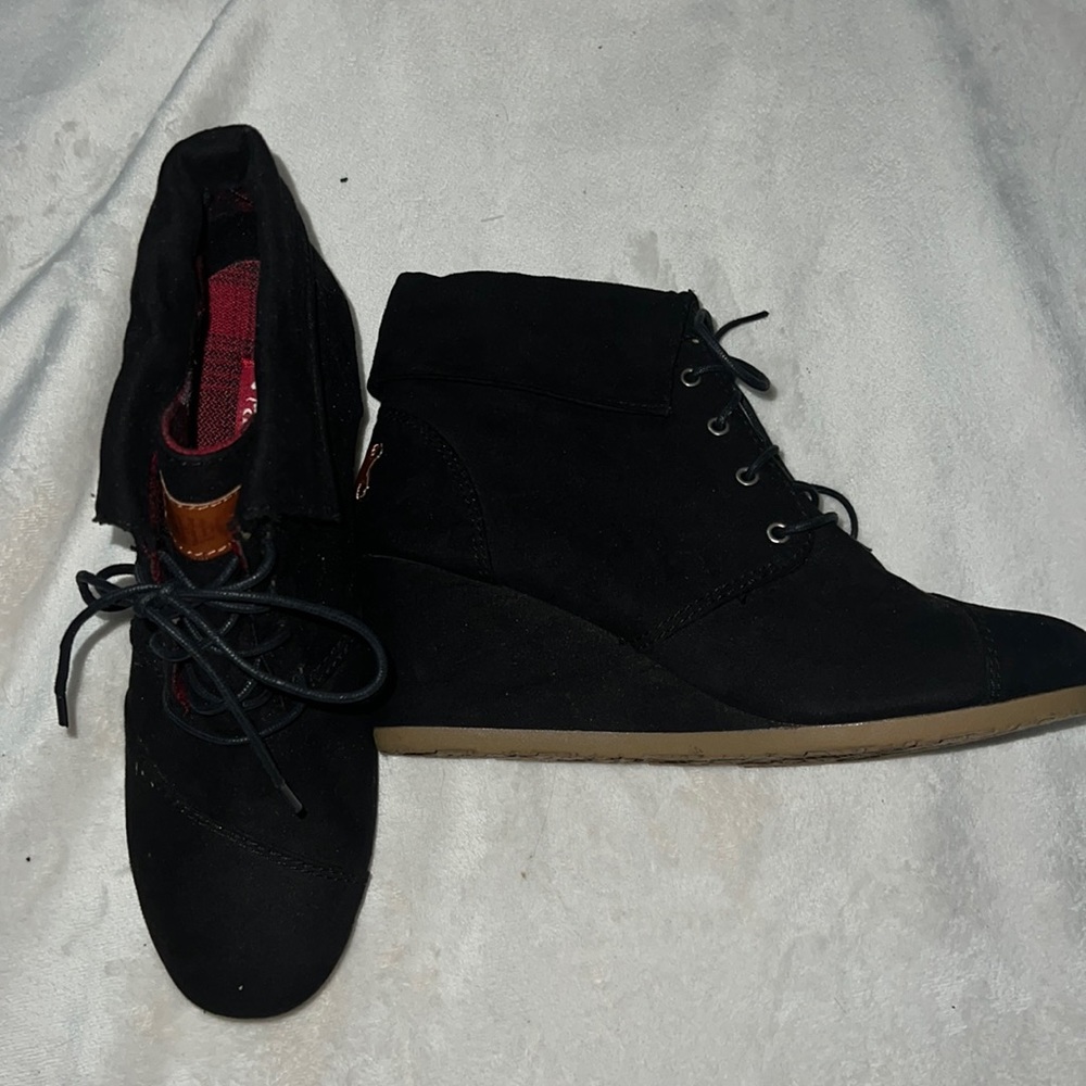 Mad love wedge booties